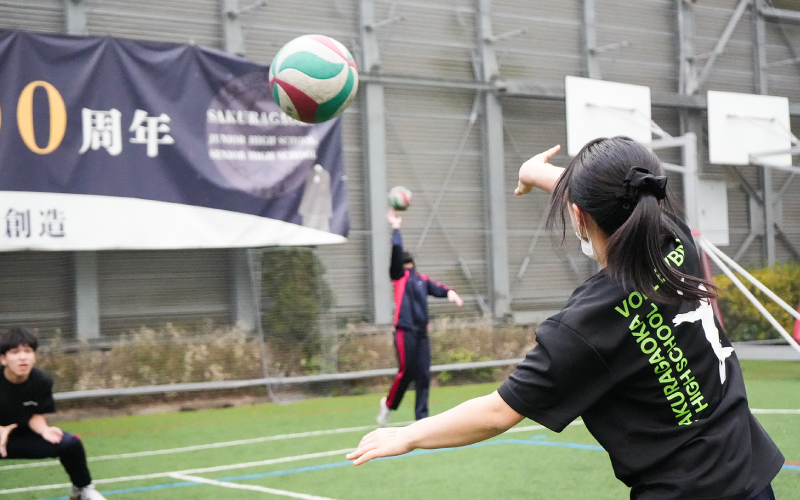 高校女子バレーボール部